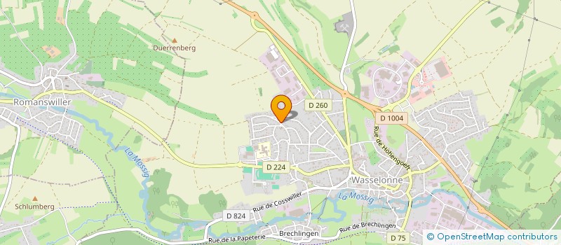 localisation de l'entreprise MONSIEUR MAXIME BROMHORST à WASSELONNE