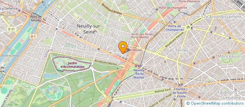 localisation de l'entreprise MONSIEUR MAXIME BROSSARD à NEUILLY-SUR-SEINE