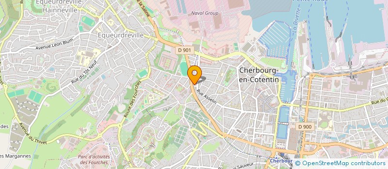 localisation de l'entreprise MONSIEUR MAXIME BROSTIN  CHERBOURG-EN-COTENTIN