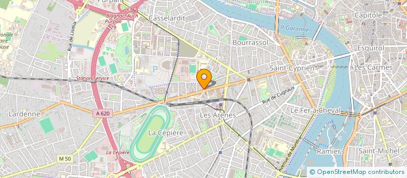 localisation de l'entreprise MONSIEUR MAXIME BROTON à TOULOUSE