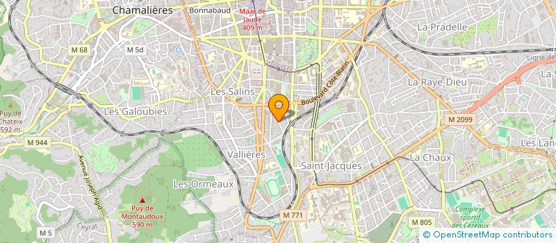 localisation de l'entreprise MONSIEUR MAXIME BROU  CLERMONT-FERRAND