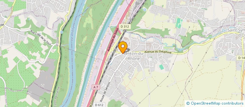 localisation de l'entreprise MONSIEUR MAXIME BROUILLARD à SEREZIN-DU-RHONE
