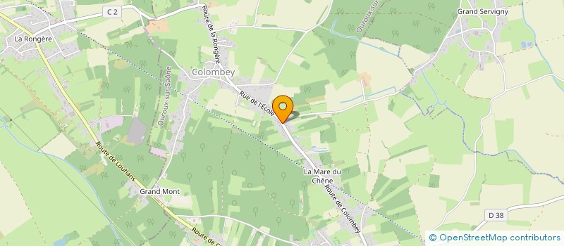 localisation de l'entreprise MONSIEUR MAXIME BRUCHET à OUROUX-SUR-SAONE