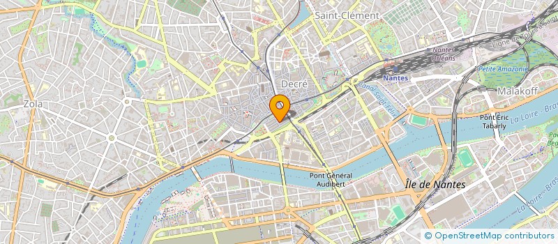 localisation de l'entreprise MONSIEUR MAXIME BRUGNON à NANTES