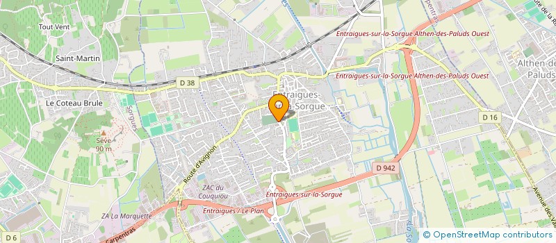 localisation de l'entreprise MONSIEUR MAXIME BRUNAUD  ALES