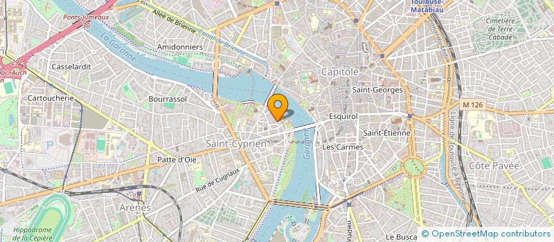 localisation de l'entreprise MONSIEUR MAXIME BRUNEVAL à TOULOUSE