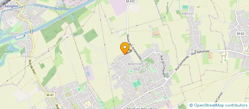 localisation de l'entreprise MONSIEUR MAXIME BRZOZOWSKI  ALLENNES-LES-MARAIS