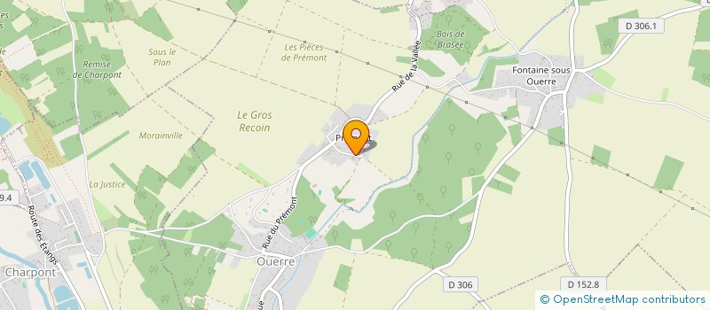 localisation de l'entreprise MONSIEUR MAXIME BUIDIN à OUERRE