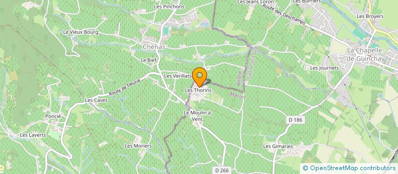 localisation de l'entreprise MONSIEUR MAXIME BUIRET à ROMANECHE-THORINS