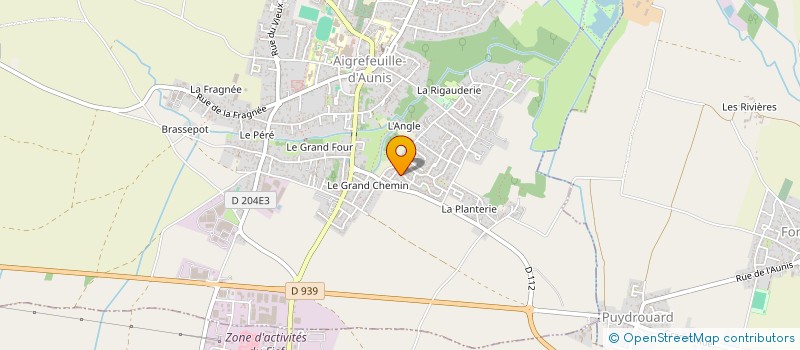 localisation de l'entreprise MONSIEUR MAXIME BUISSON  AIGREFEUILLE-D'AUNIS