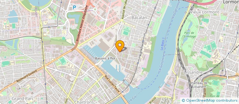 localisation de l'entreprise MONSIEUR MAXIME BUR  BORDEAUX