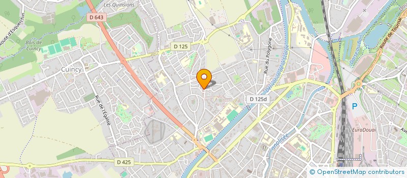 localisation de l'entreprise MONSIEUR MAXIME BURY à DOUAI