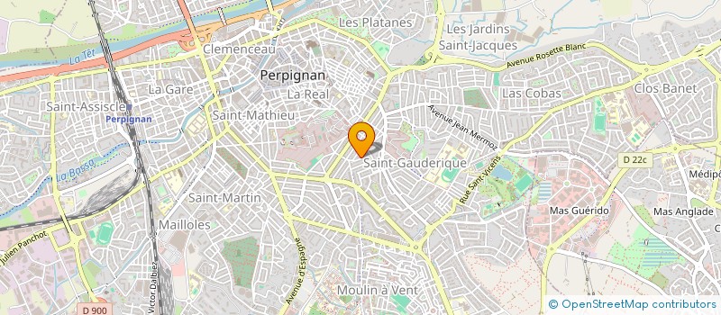 localisation de l'entreprise MONSIEUR MAXIME CADEIL à PERPIGNAN