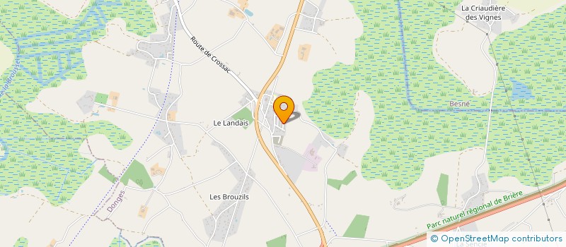 localisation de l'entreprise MONSIEUR MAXIME CADIET  DONGES