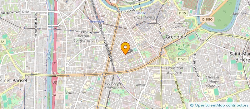 localisation de l'entreprise MONSIEUR MAXIME CADOUX  GRENOBLE