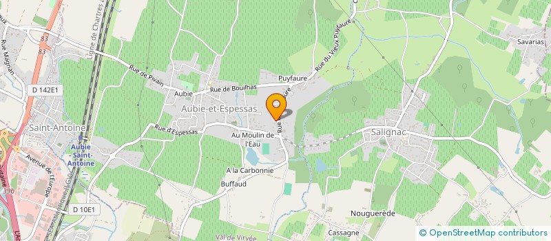 localisation de l'entreprise MONSIEUR MAXIME CAHUZAC  VAL DE VIRVEE