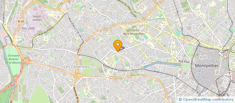 localisation de l'entreprise MONSIEUR MAXIME CAIGNART à MONTPELLIER