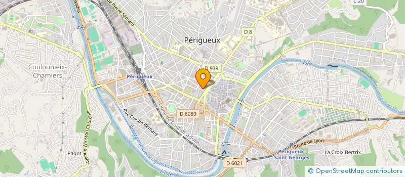 localisation de l'entreprise MONSIEUR MAXIME CAILLE  PERIGUEUX