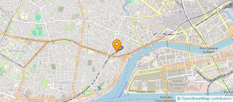 localisation de l'entreprise MONSIEUR MAXIME CAILLON à NANTES