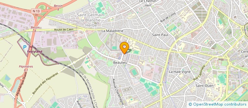 localisation de l'entreprise MONSIEUR MAXIME CALIGNY à CAEN