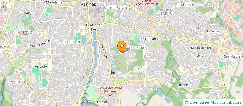 localisation de l'entreprise MONSIEUR MAXIME CALLIN à VANNES