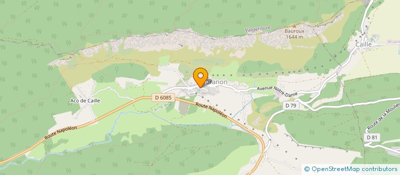 localisation de l'entreprise MONSIEUR MAXIME CALVINO  SERANON