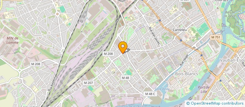 localisation de l'entreprise MONSIEUR MAXIME CAMBERLEIN à LILLE