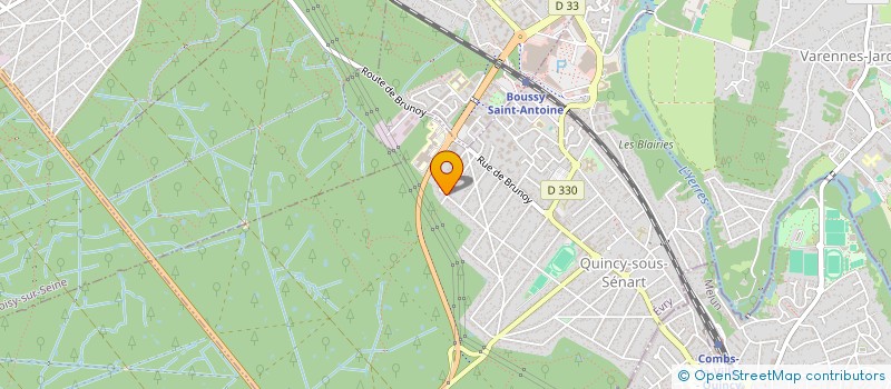 localisation de l'entreprise MONSIEUR MAXIME CAMINATA  QUINCY-SOUS-SENART