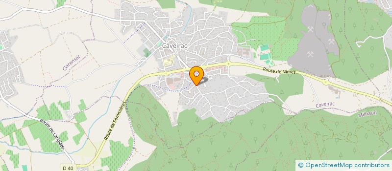 localisation de l'entreprise MONSIEUR MAXIME CANAYER à CLARENSAC