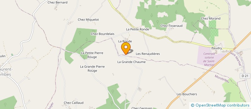 localisation de l'entreprise MONSIEUR MAXIME CANCY à SAINT-MARTIAL