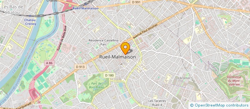 localisation de l'entreprise MONSIEUR MAXIME CANDAU à RUEIL-MALMAISON