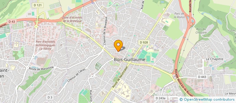 localisation de l'entreprise MONSIEUR MAXIME CANHAN à BOIS-GUILLAUME