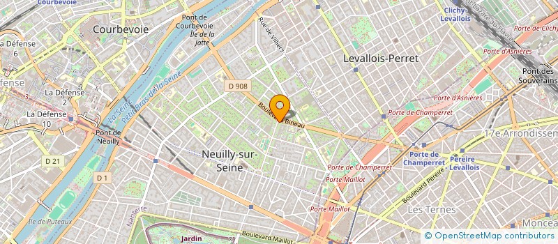 localisation de l'entreprise MONSIEUR MAXIME CAPRON à NEUILLY-SUR-SEINE