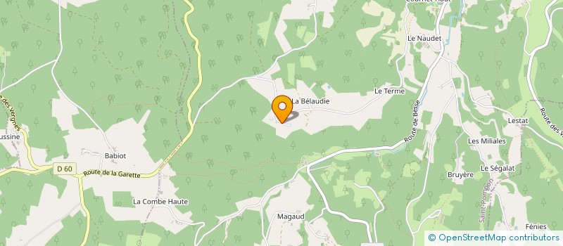 localisation de l'entreprise MONSIEUR MAXIME CARBONNIER  SAINT-POMPON