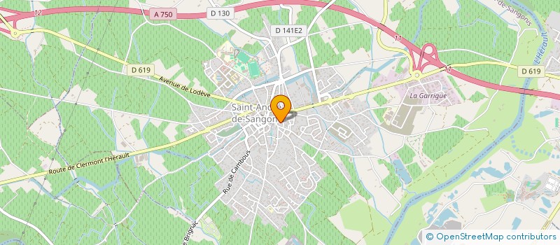 localisation de l'entreprise MONSIEUR MAXIME CARE à SAINT-ANDRE-DE-SANGONIS