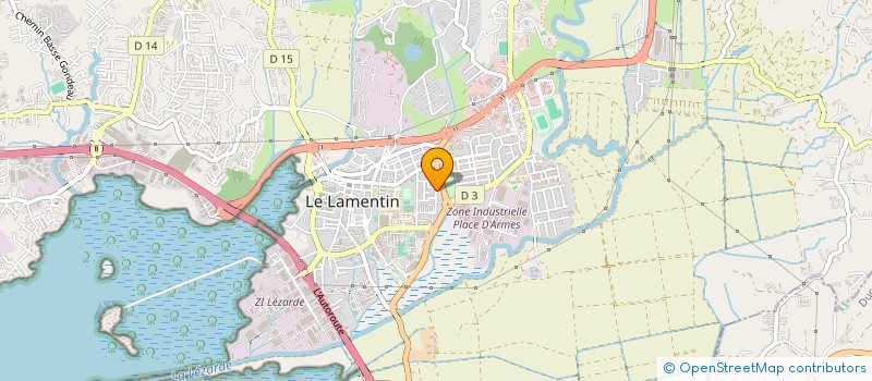 localisation de l'entreprise MONSIEUR MAXIME CARENE à LE LAMENTIN