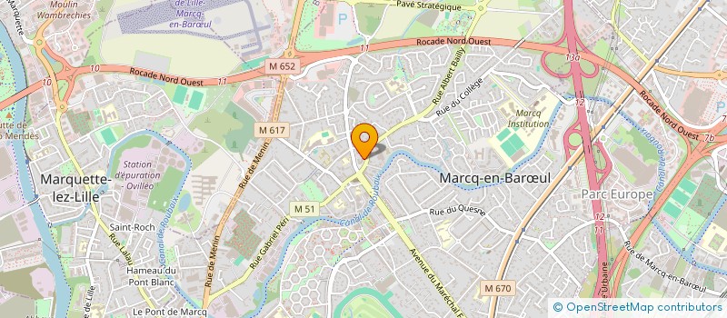 localisation de l'entreprise MONSIEUR MAXIME CARLIER à MARCQ-EN-BARŒUL