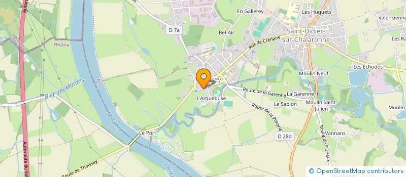 localisation de l'entreprise MONSIEUR MAXIME CARNEIRO  THOISSEY