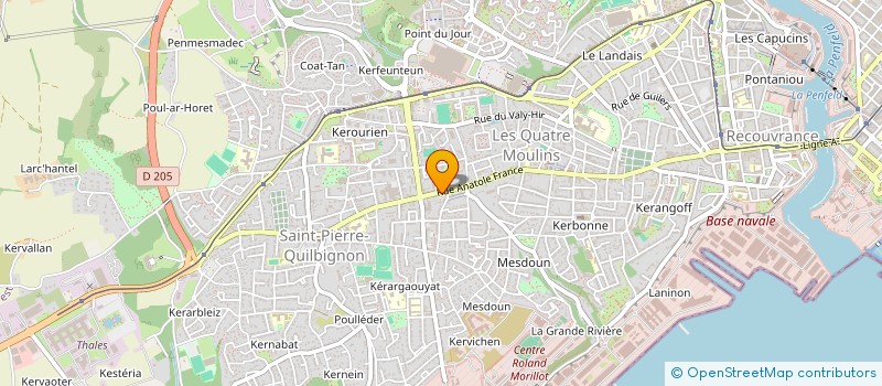 localisation de l'entreprise MONSIEUR MAXIME CARNEIRO DO ONTEIRO  BREST