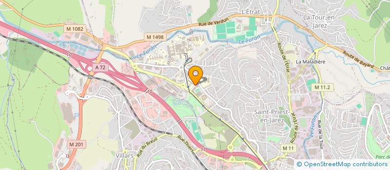 localisation de l'entreprise MONSIEUR MAXIME CARPENTIER  SAINT-PRIEST-EN-JAREZ