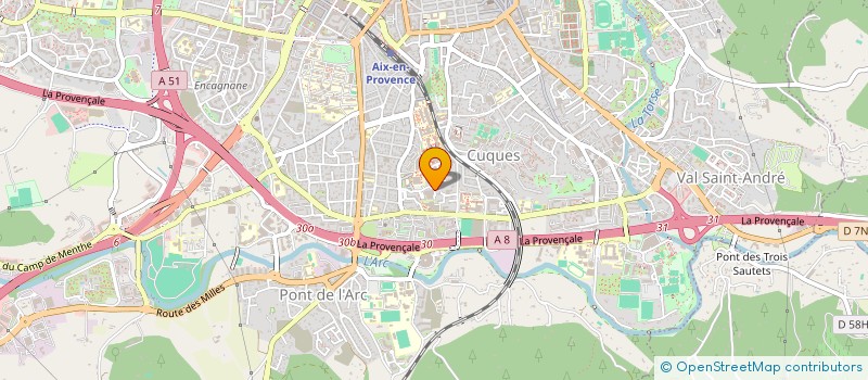 localisation de l'entreprise MONSIEUR MAXIME CARRETERO à AIX-EN-PROVENCE