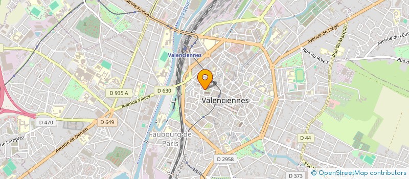 localisation de l'entreprise MONSIEUR MAXIME CARRION à VALENCIENNES