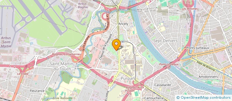 localisation de l'entreprise MONSIEUR MAXIME CASALOT  TOULOUSE