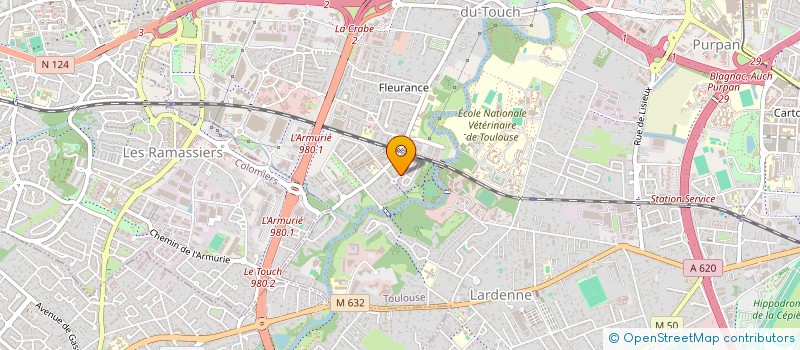 localisation de l'entreprise MONSIEUR MAXIME CASSOU à TOULOUSE