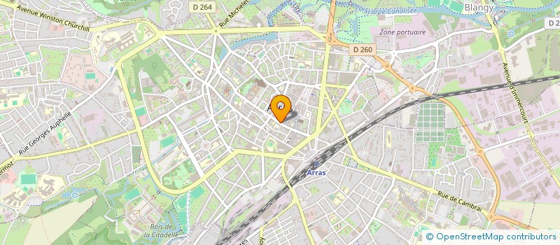 localisation de l'entreprise MONSIEUR MAXIME CATELET à ARRAS