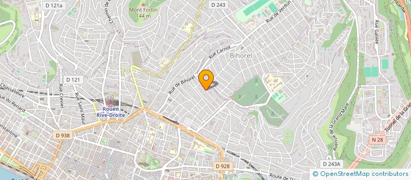 localisation de l'entreprise MONSIEUR MAXIME CATHERINE à ROUEN