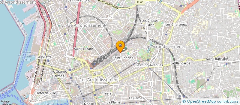 localisation de l'entreprise MONSIEUR MAXIME CAUCHARD à MARSEILLE