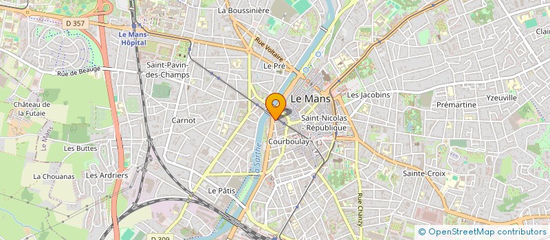 localisation de l'entreprise MONSIEUR MAXIME CAYRAFOURCQ à LE MANS