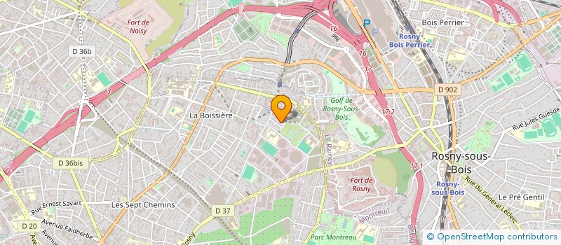 localisation de l'entreprise MONSIEUR MAXIME CEIDE  MONTREUIL