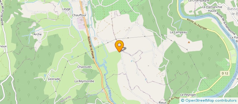 localisation de l'entreprise MONSIEUR MAXIME CHABROL  NONARDS